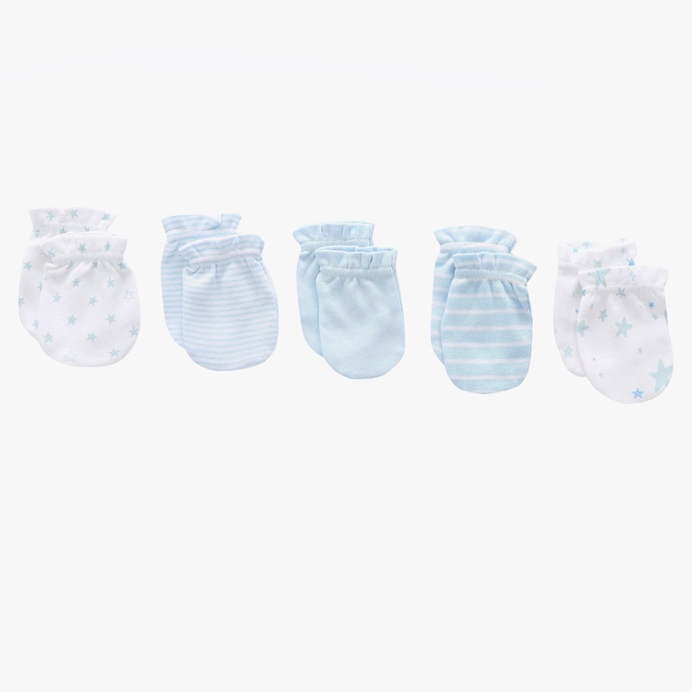Sz 0-6 months kiddiezoom Baby Scratch mitten unisex cotton